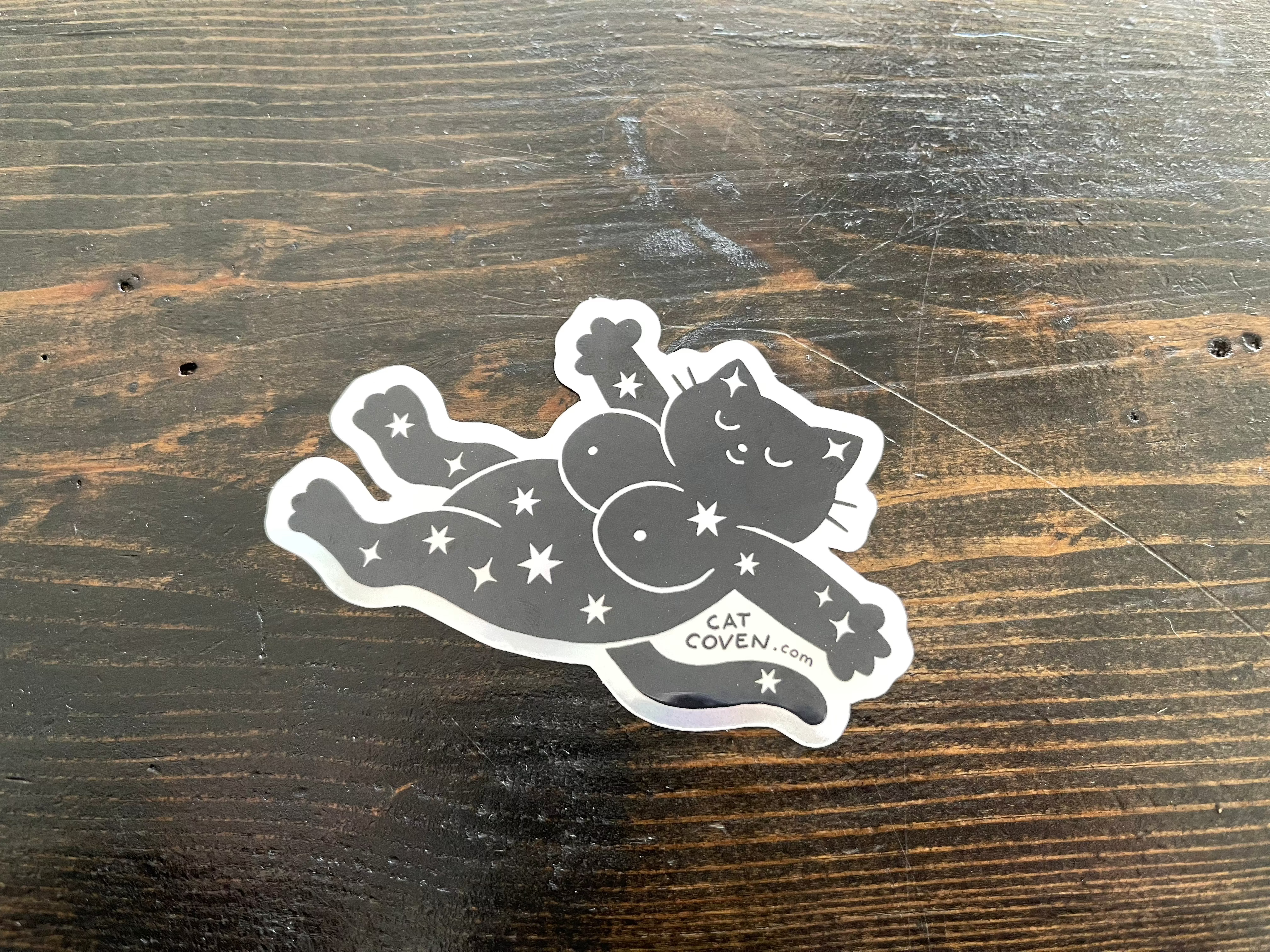 Magical Kitty - Holographic Sticker