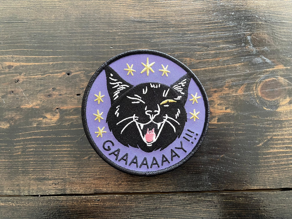 Gaaaaaay! - Embroidered Patch