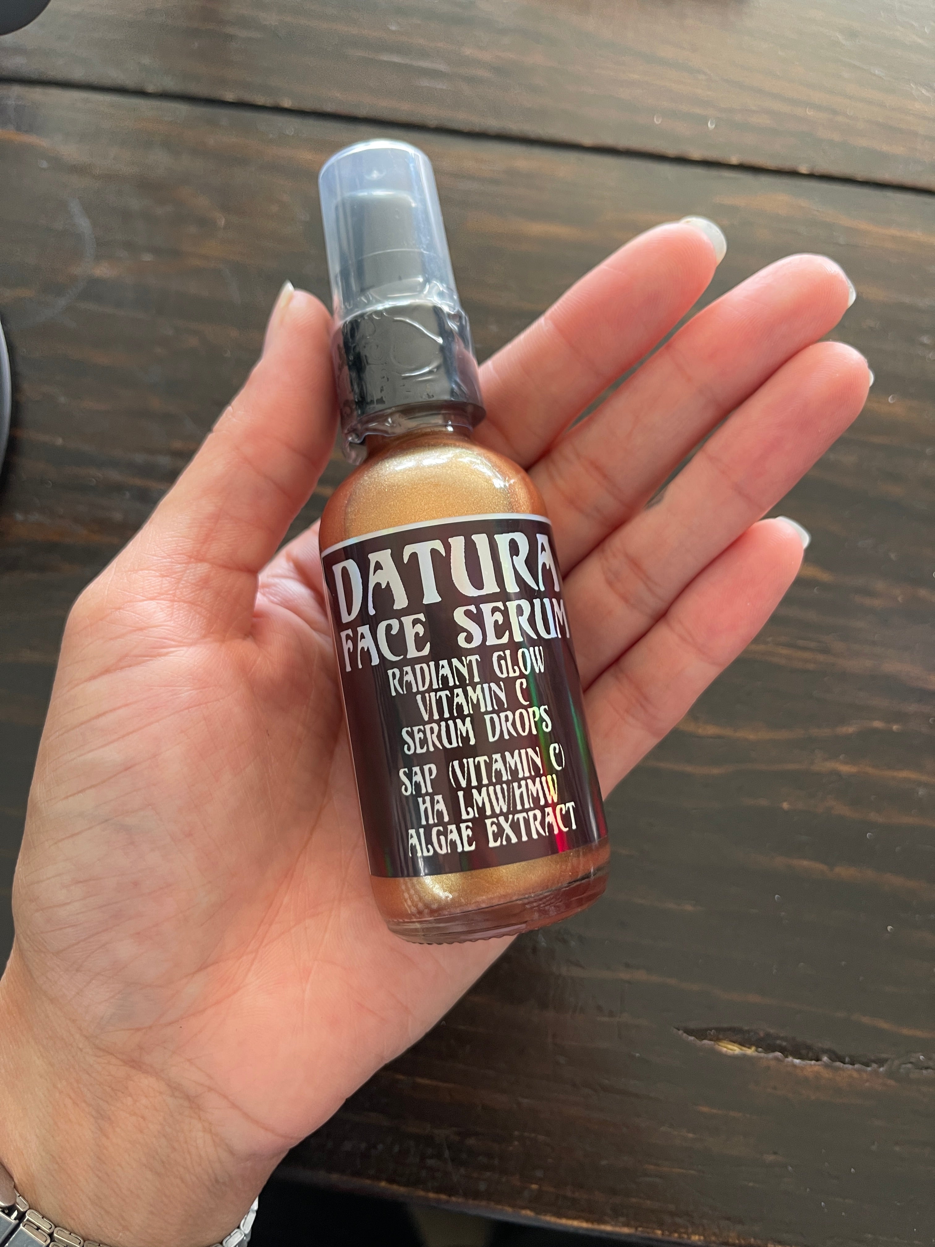 Glow Drops with 5% Vitamin C, Algae & Hyaluronic Acid 2oz