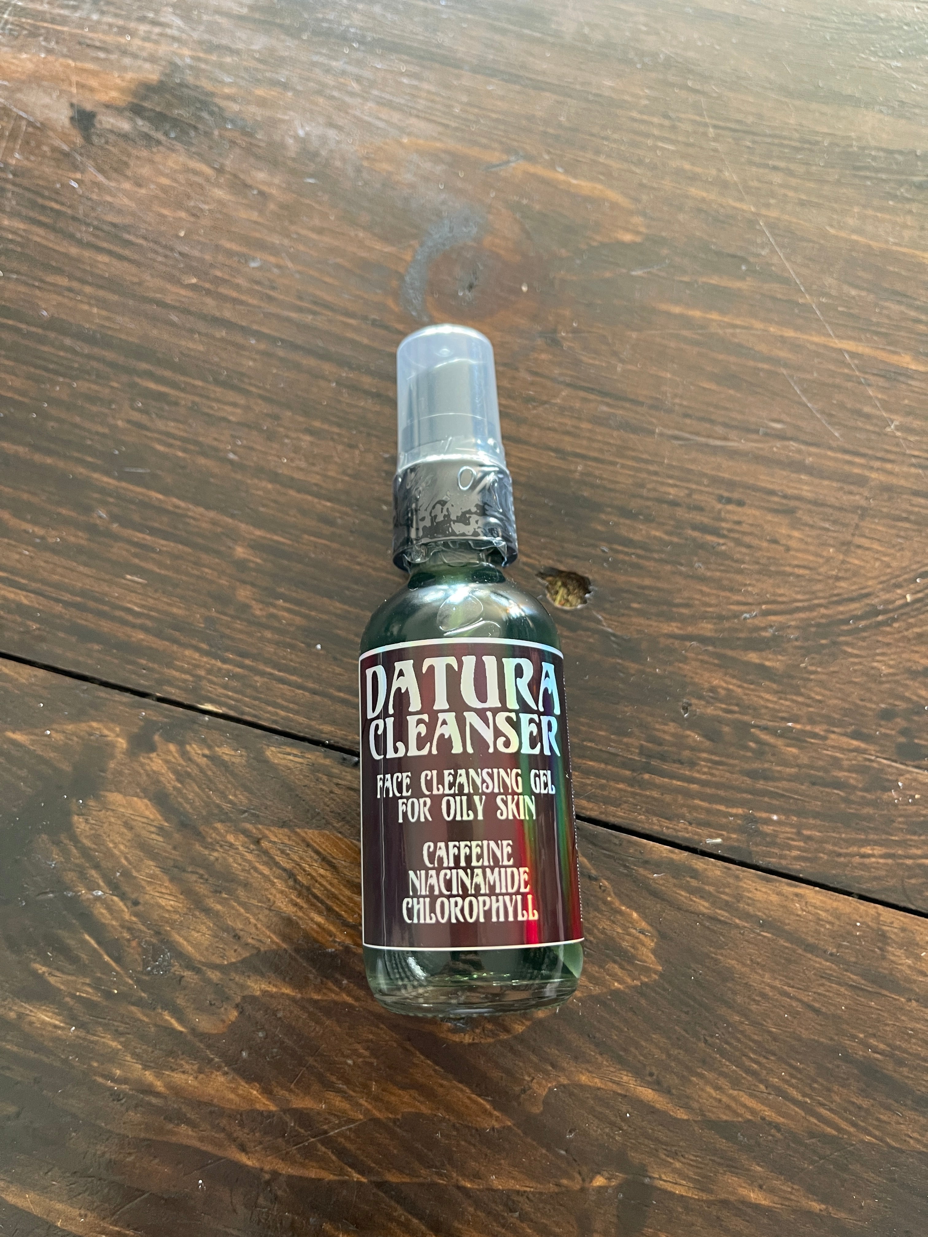 Balancing Face Cleansing Gel for Oily Skin, Caffeine & Niacinamide 2oz