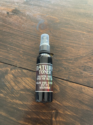 Balancing Facial Toner for Oily Skin, Willow Bark Extract & Zinc PCA 2oz