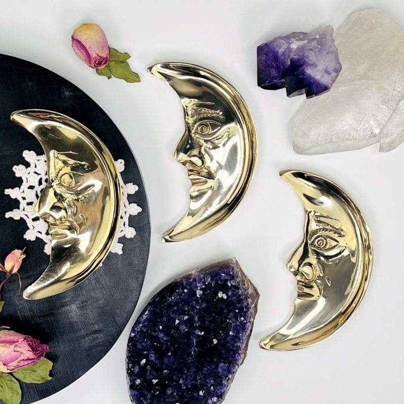 Brass Moon Tray