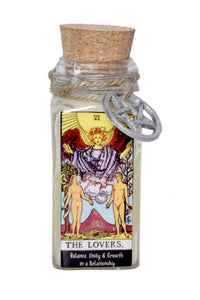 Tarot Candle: The Lovers (6 oz)