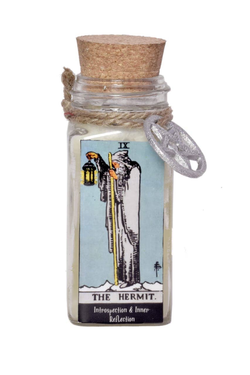 Tarot Candle: The Hermit (6 oz)