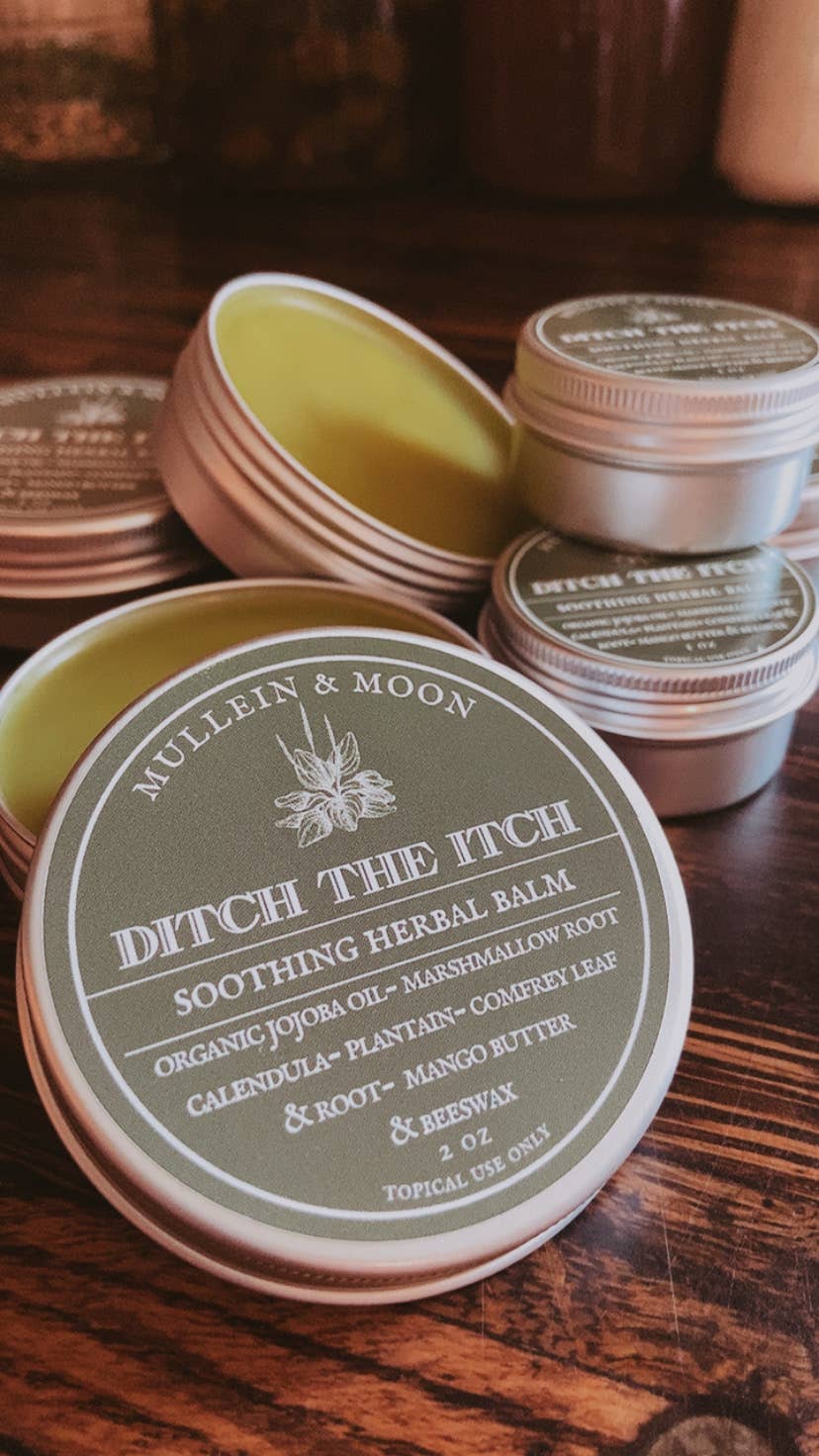 Ditch the Itch herbal salve: 1 oz