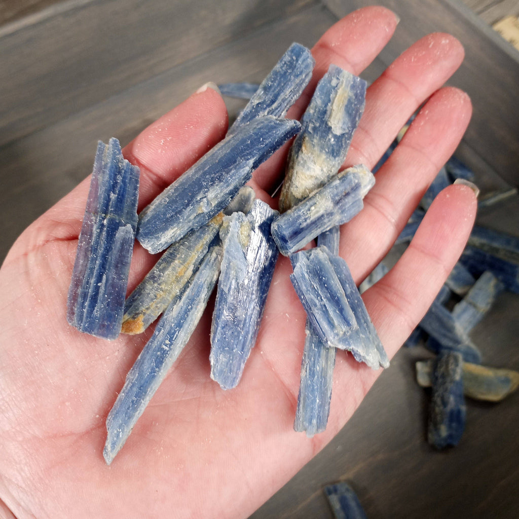 Blue Kyanite Rough Blades