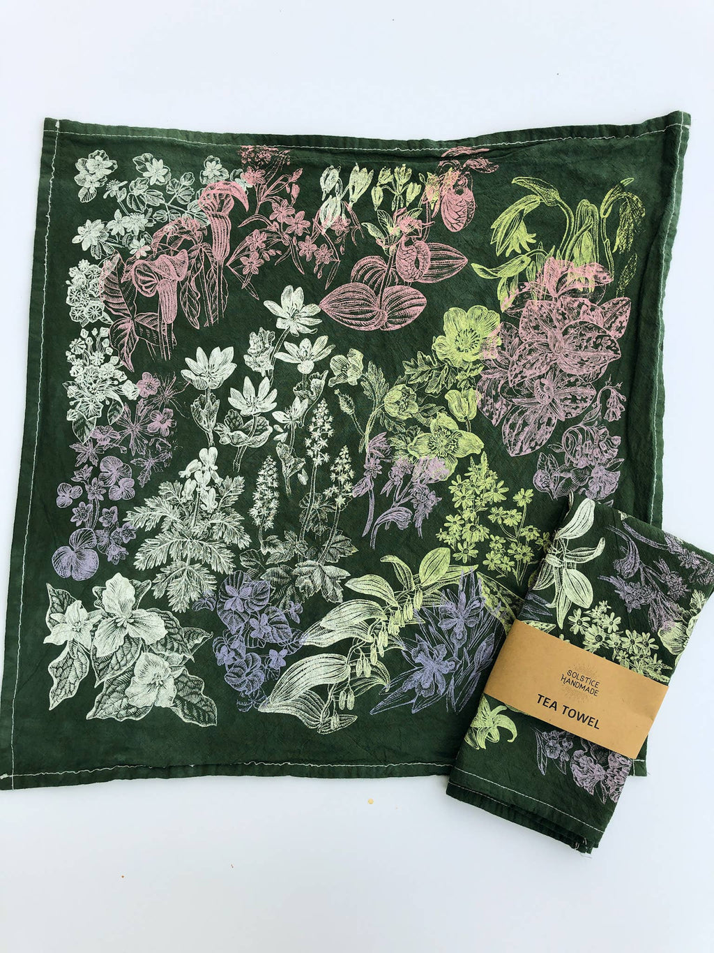 Spring Wildflower Tea Towel