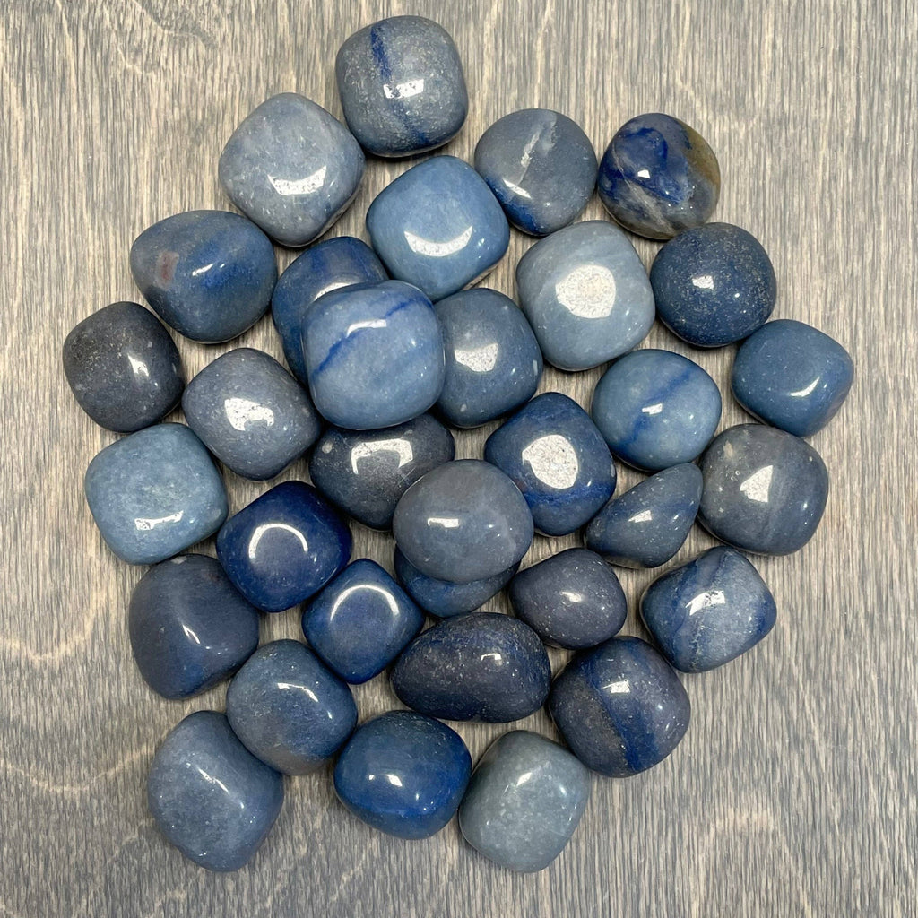 Tumbled Blue Quartz