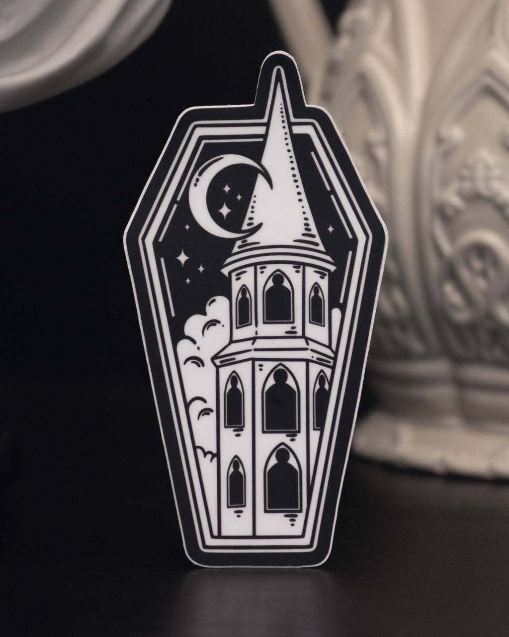 Coffin Castle Sticker