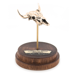 American Bison: None / White Bronze