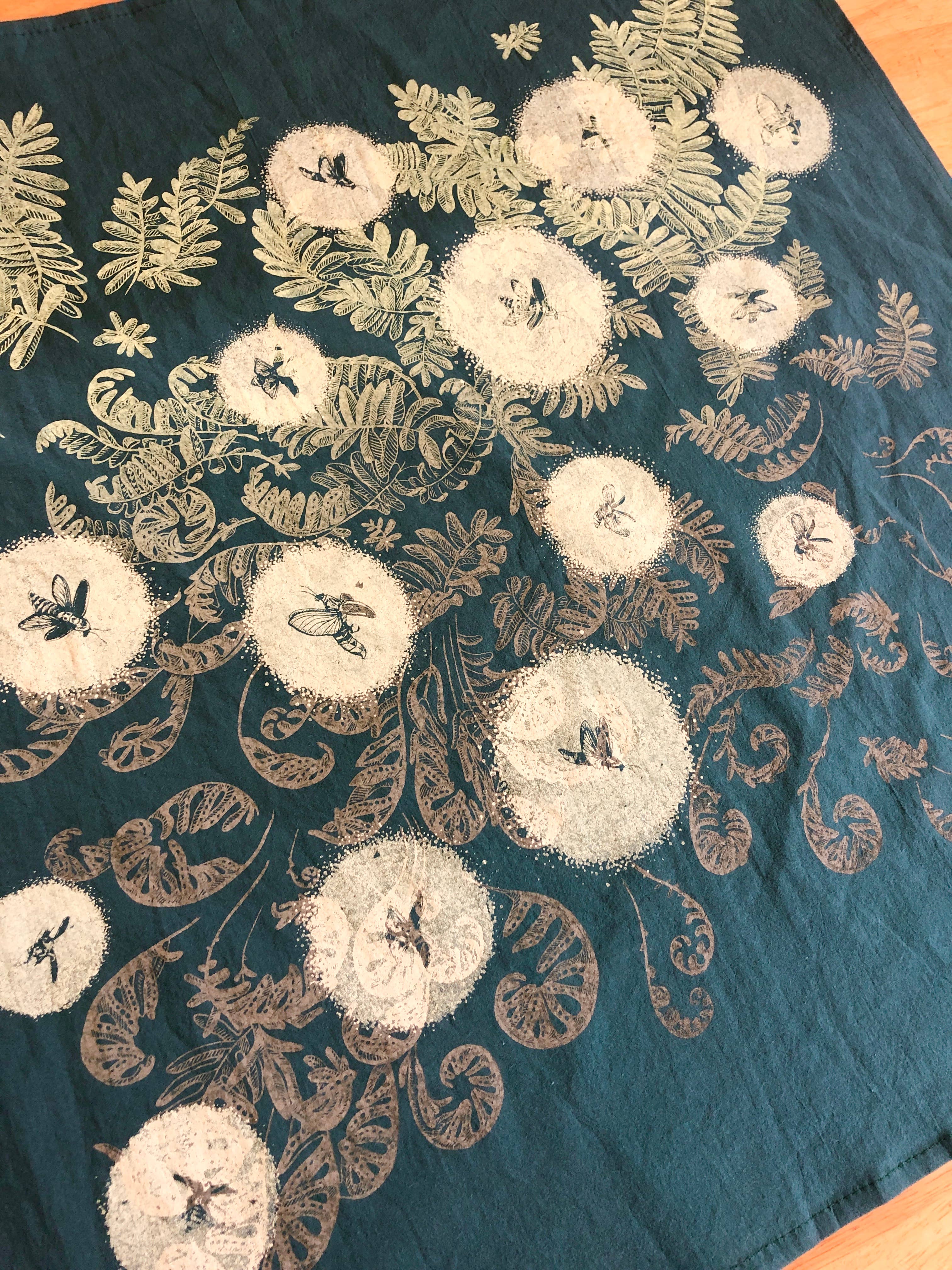 Fireflies and Ferns Bandana