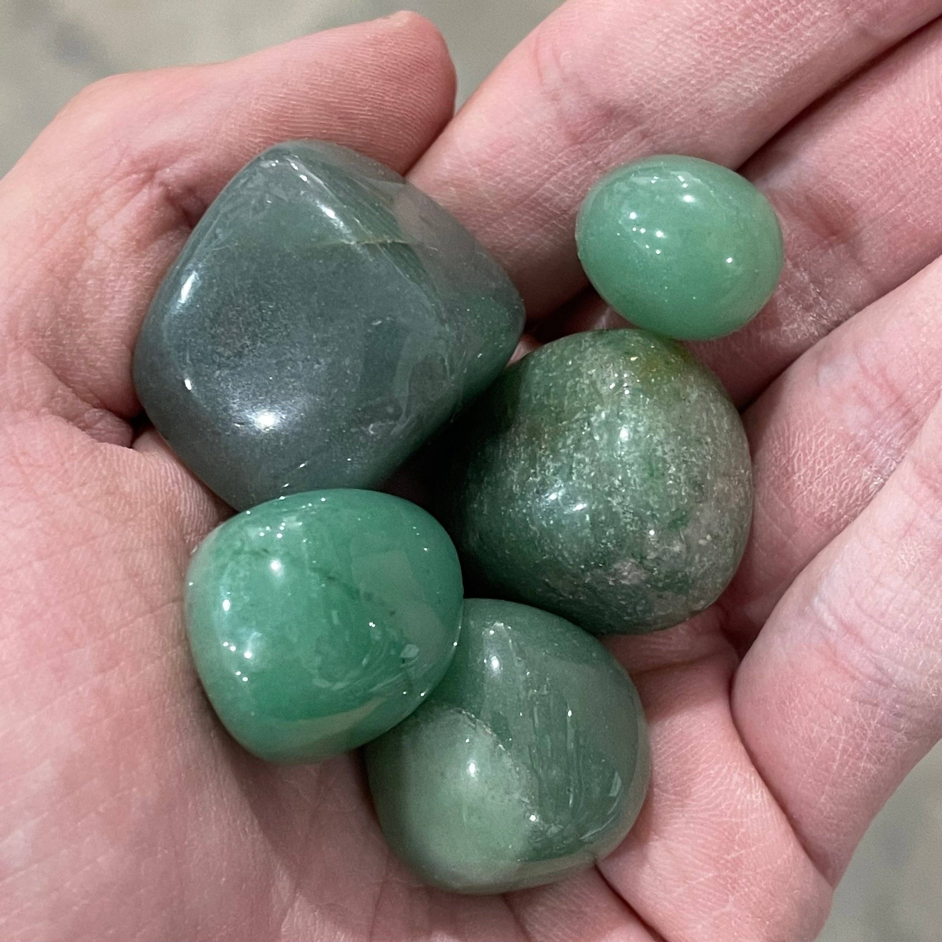 Tumbled Green Aventurine