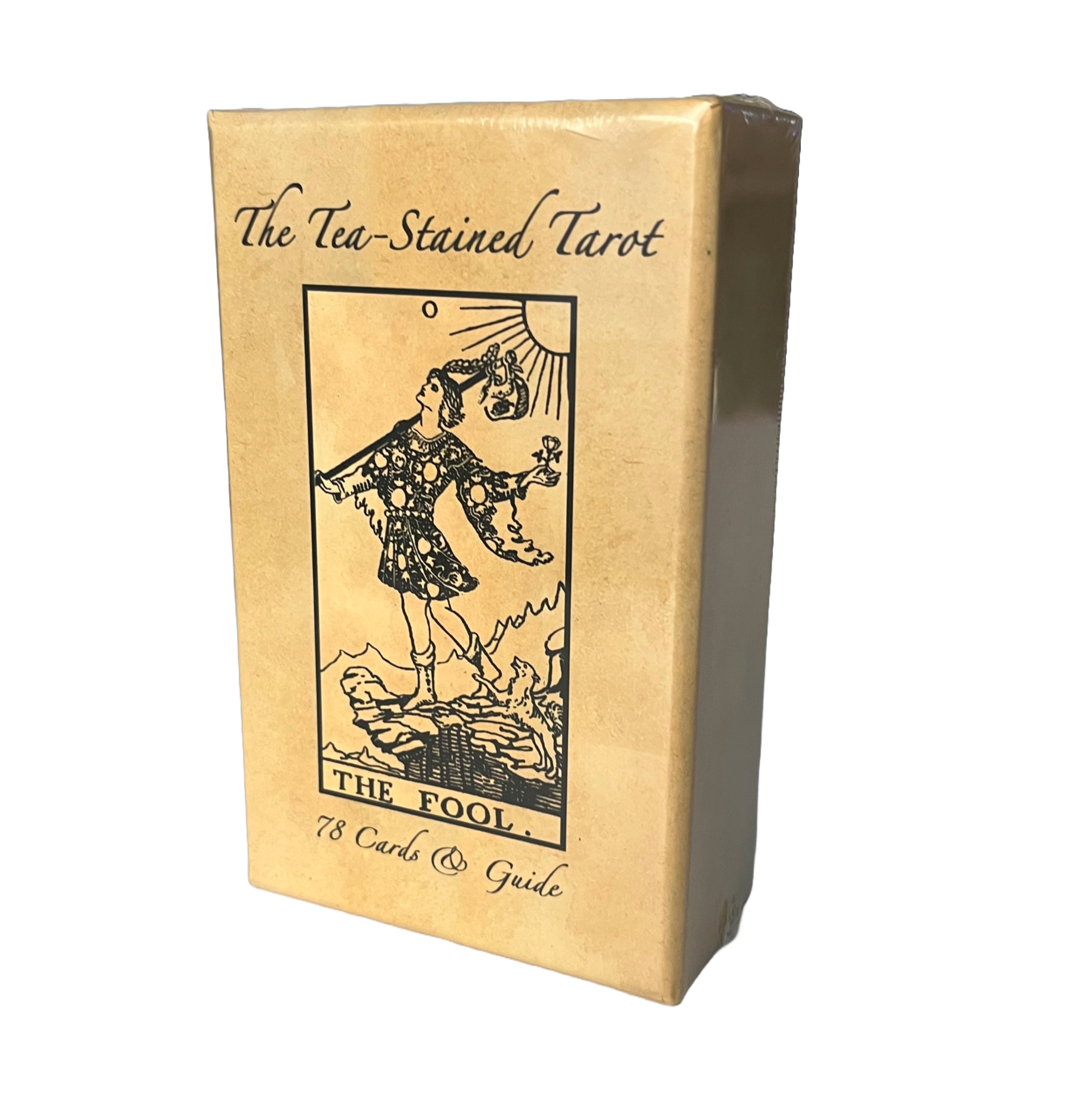 The Tea-Stained Tarot & Guide | LINEN FINISH | Made in USA |