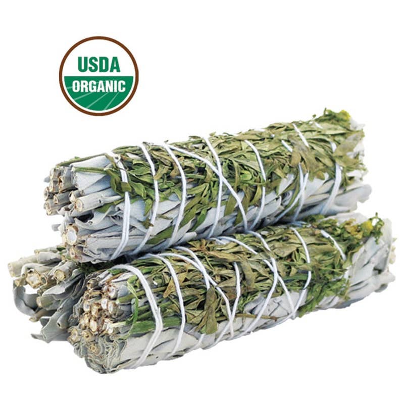 White Sage & Ruda Rue Smudge Stick (4 in.)