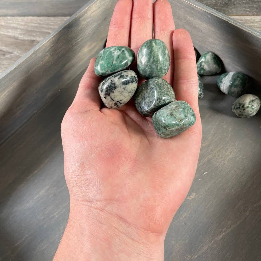Tumbled China Jade Stones