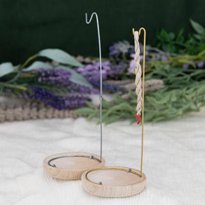 Wood Rope Incense Burner.