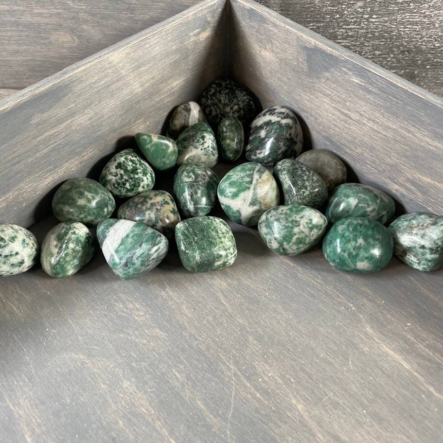 Tumbled China Jade Stones