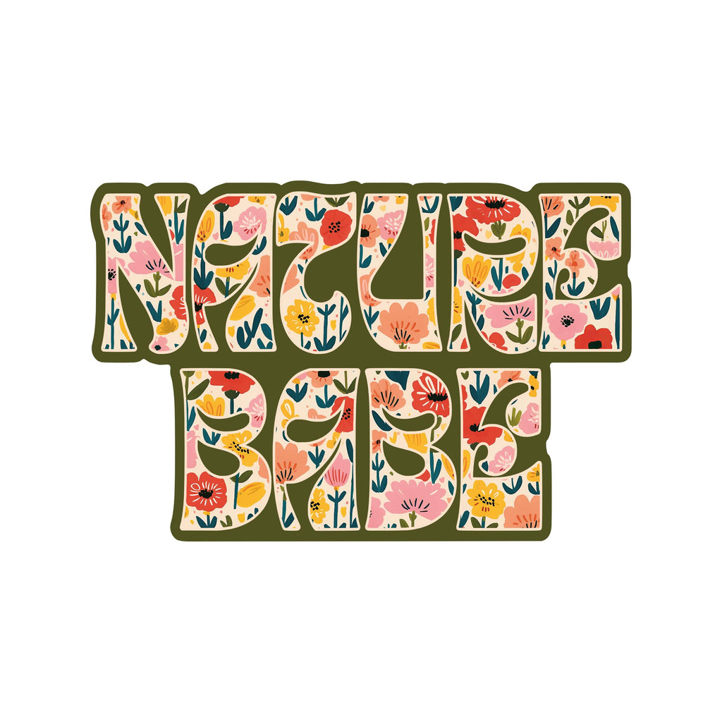 Nature Babe Sticker