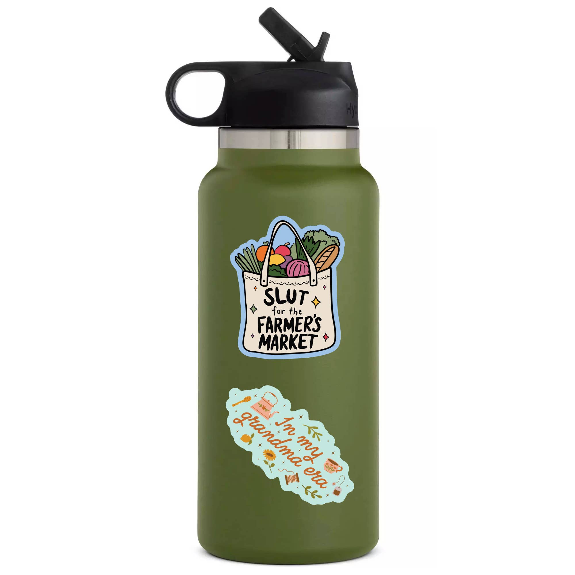 Slut for Farmer Market Sticker