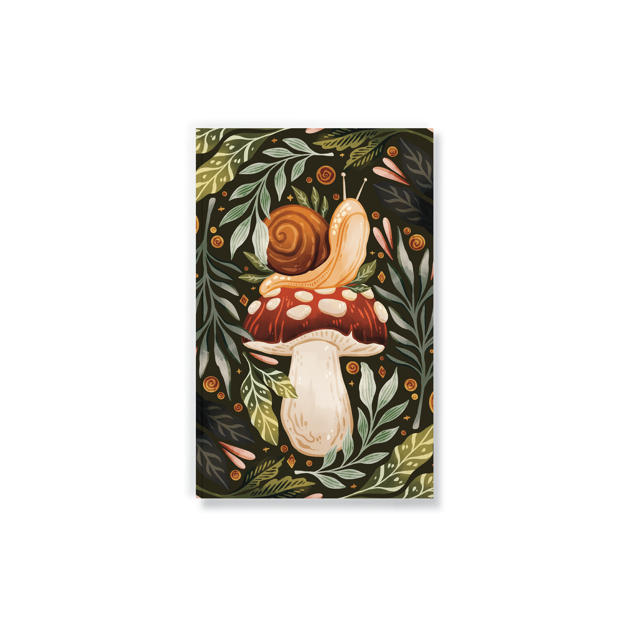 Snail & Mushroom Classic Layflat Journal Notebook