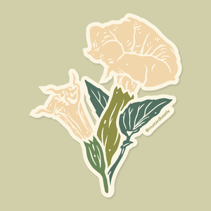 Datura 3" Vinyl Sticker