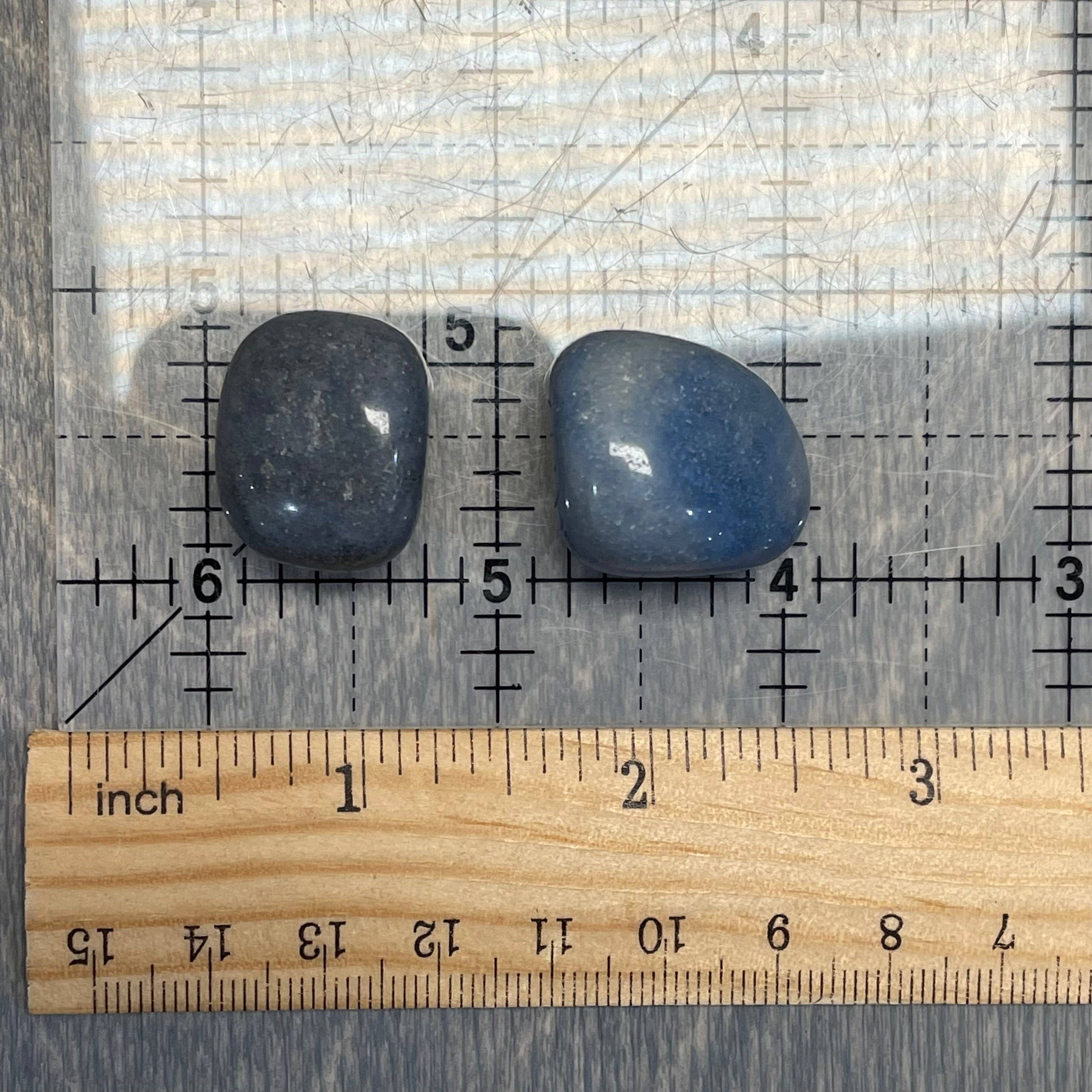 Tumbled Blue Quartz