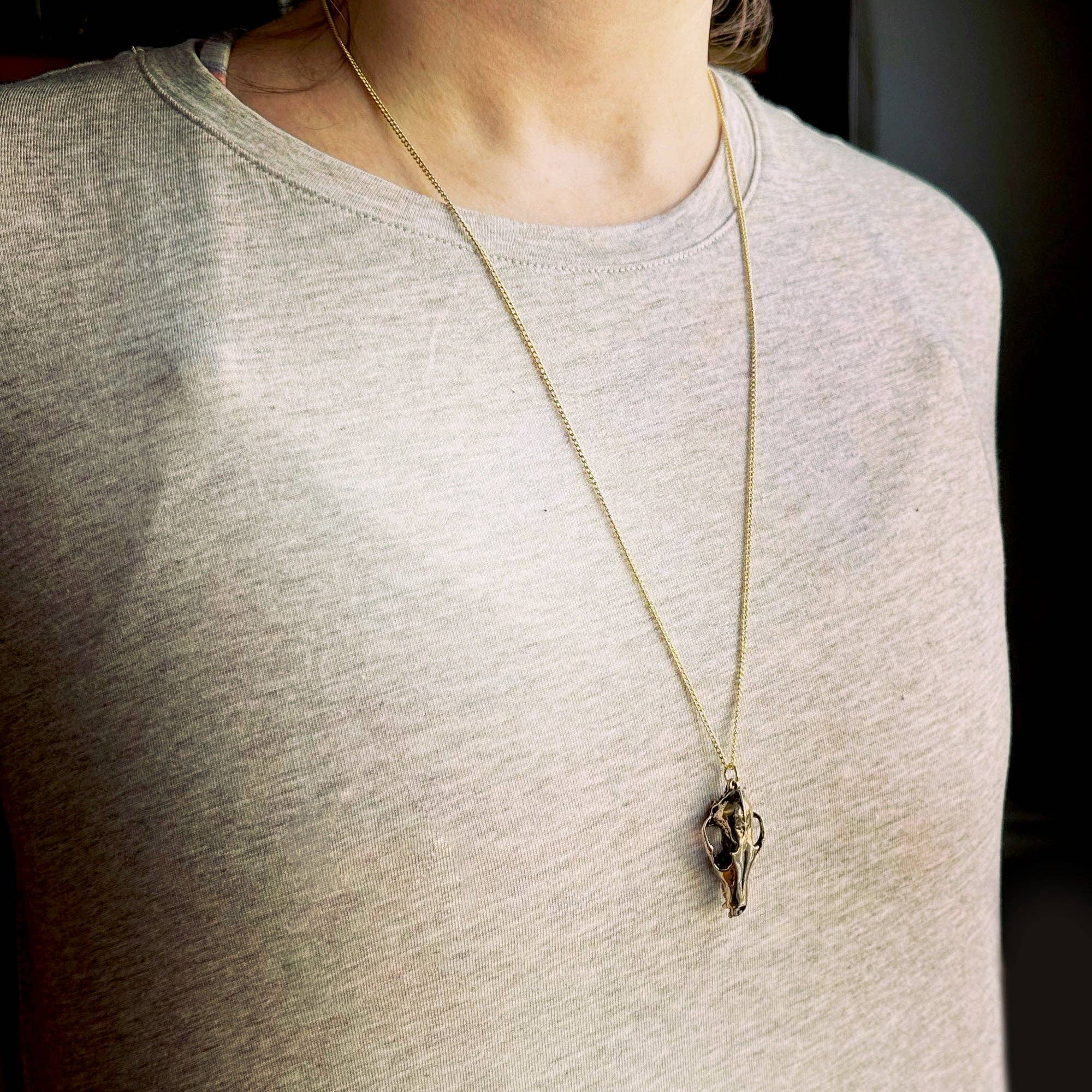 Red Fox: None / Sterling Silver