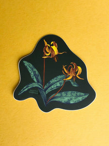 Trout Lilies Sticker