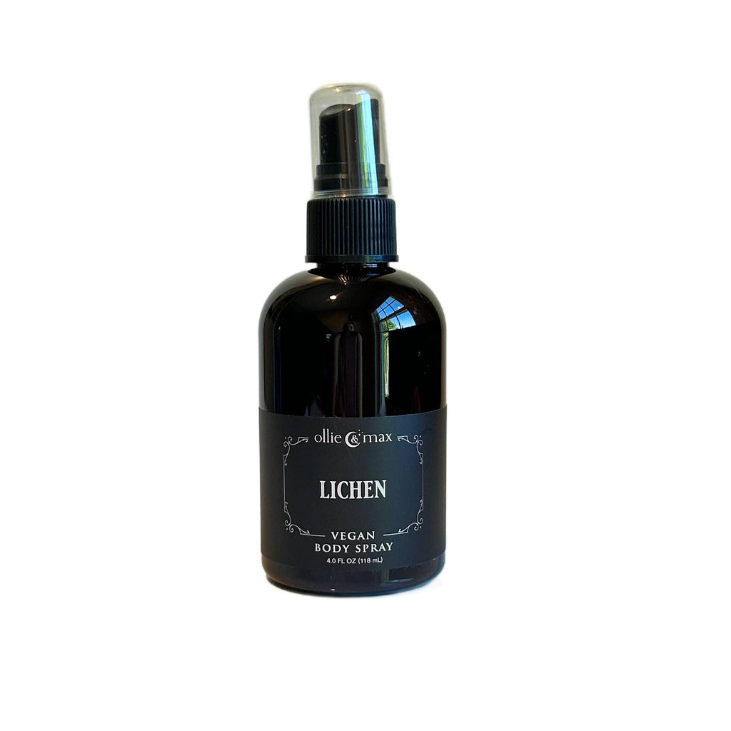 Lichen Body Spray, Earthy Scent, Vegan