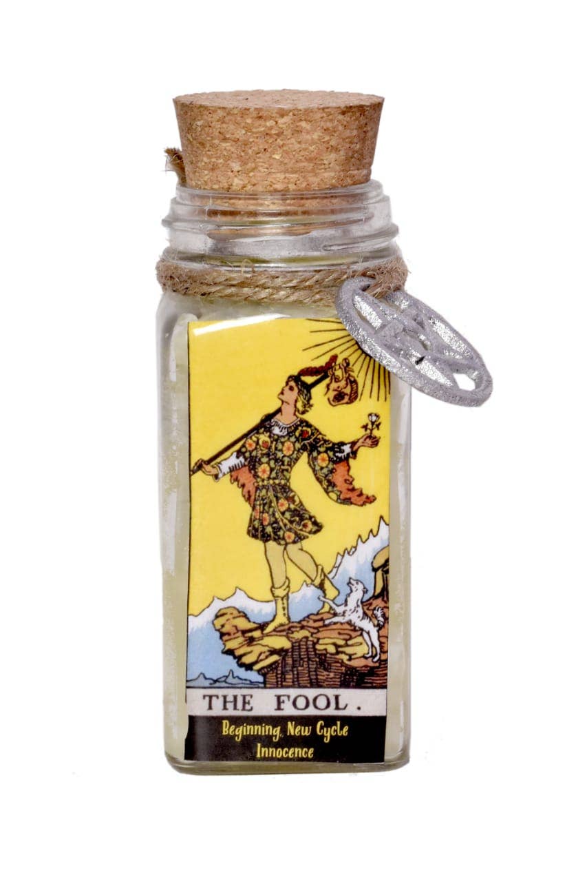 Tarot Candle: The Fool (6 oz)