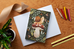 Snail & Mushroom Classic Layflat Journal Notebook