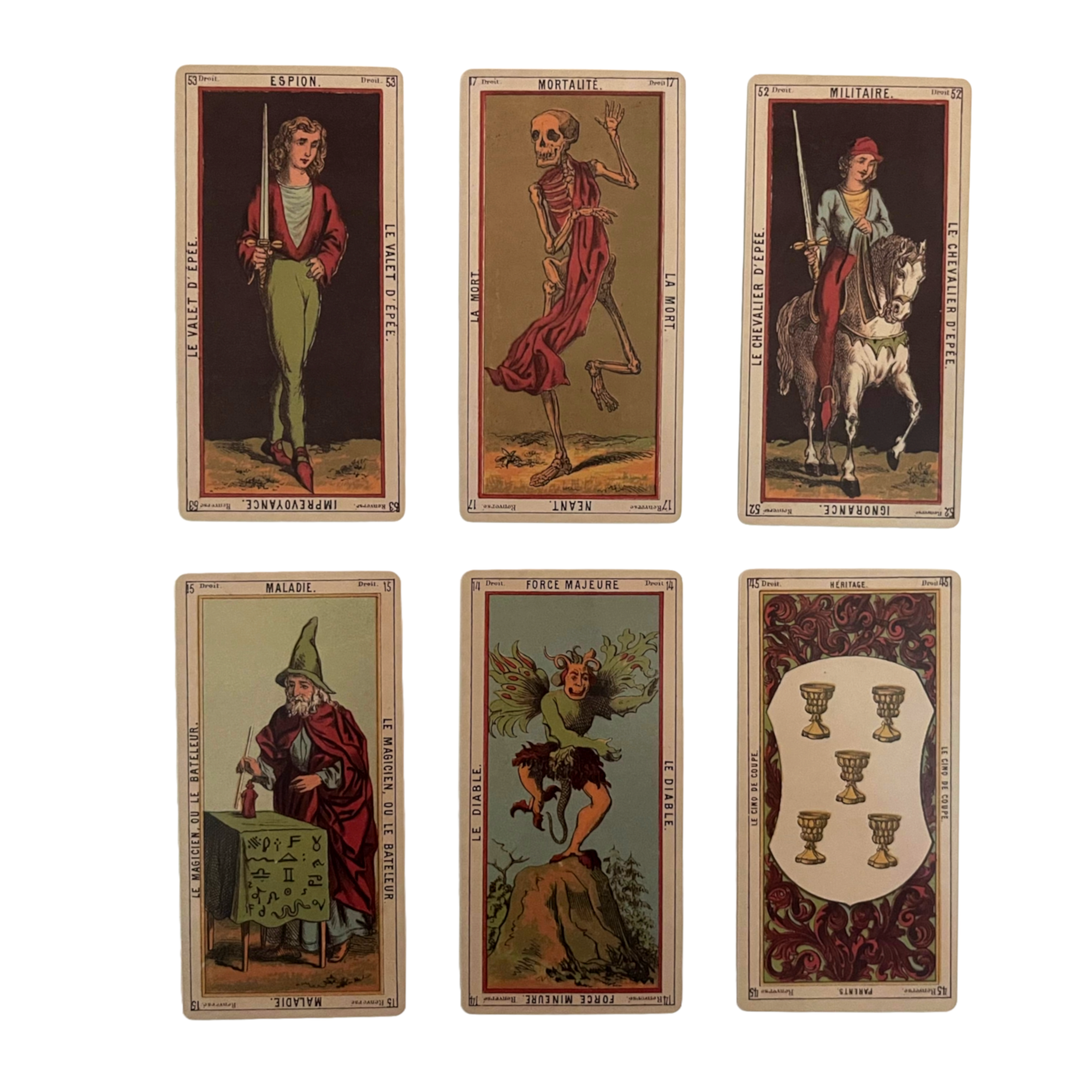 Grand Etteilla Tarot Deck & Guide | Vintage Facsimile