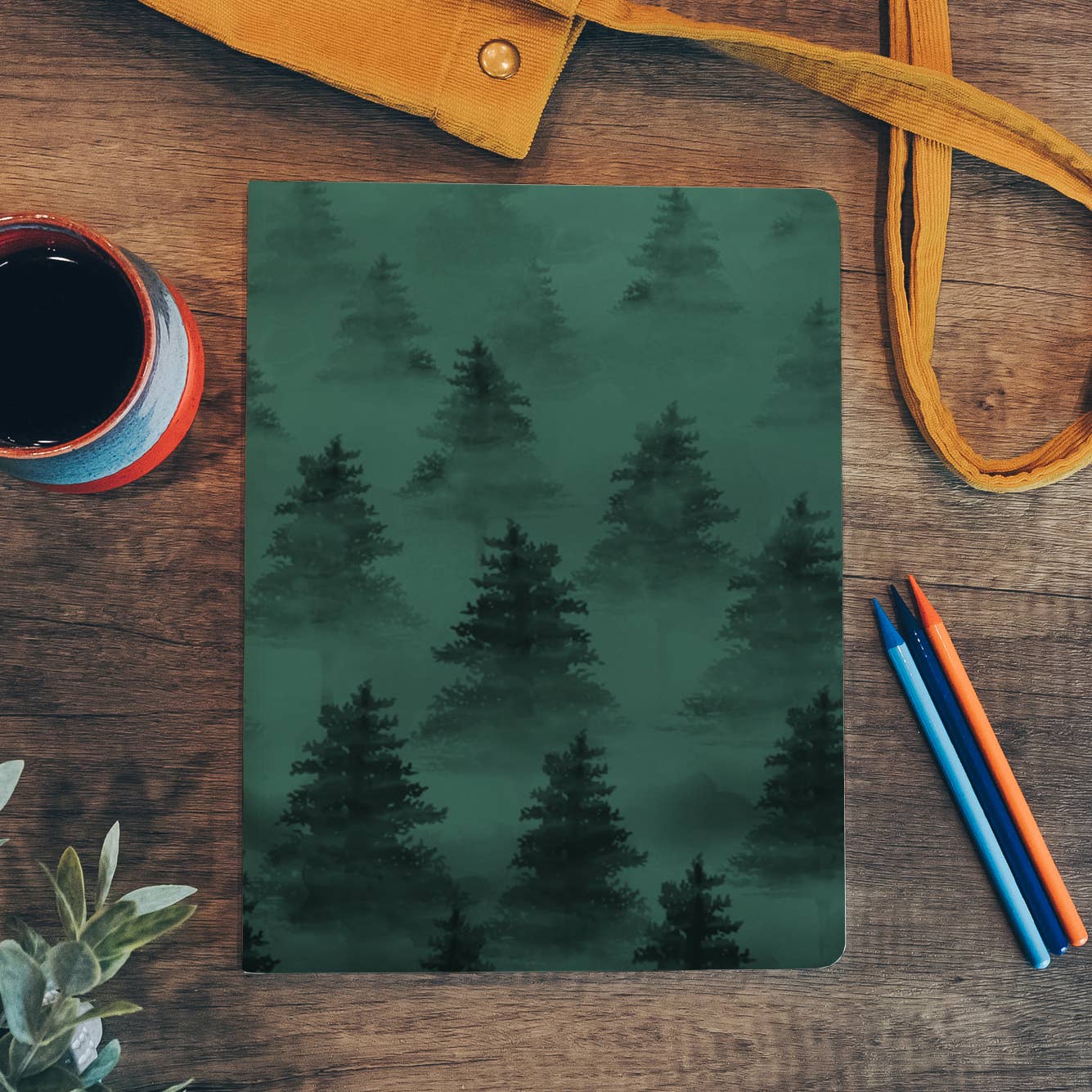 Silence of Nature Medium Layflat Journal Notebook