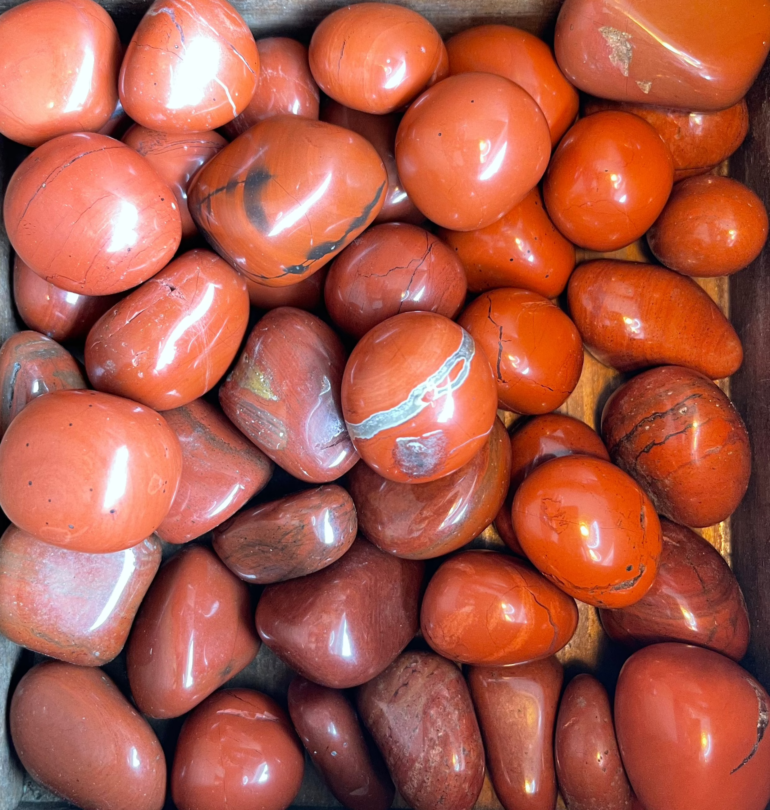 Tumbled Stones Red Jasper