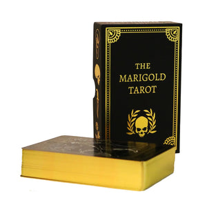 DISCOUNT: 2ND EDITION, NO GUIDE Marigold Tarot Gold Gilded